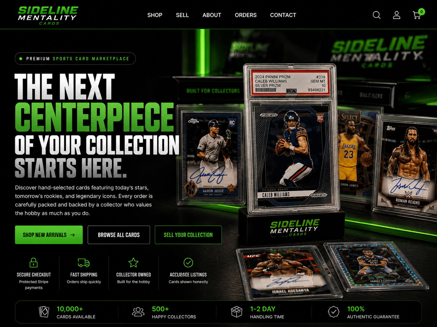 Sideline Mentality Cards sports card marketplace