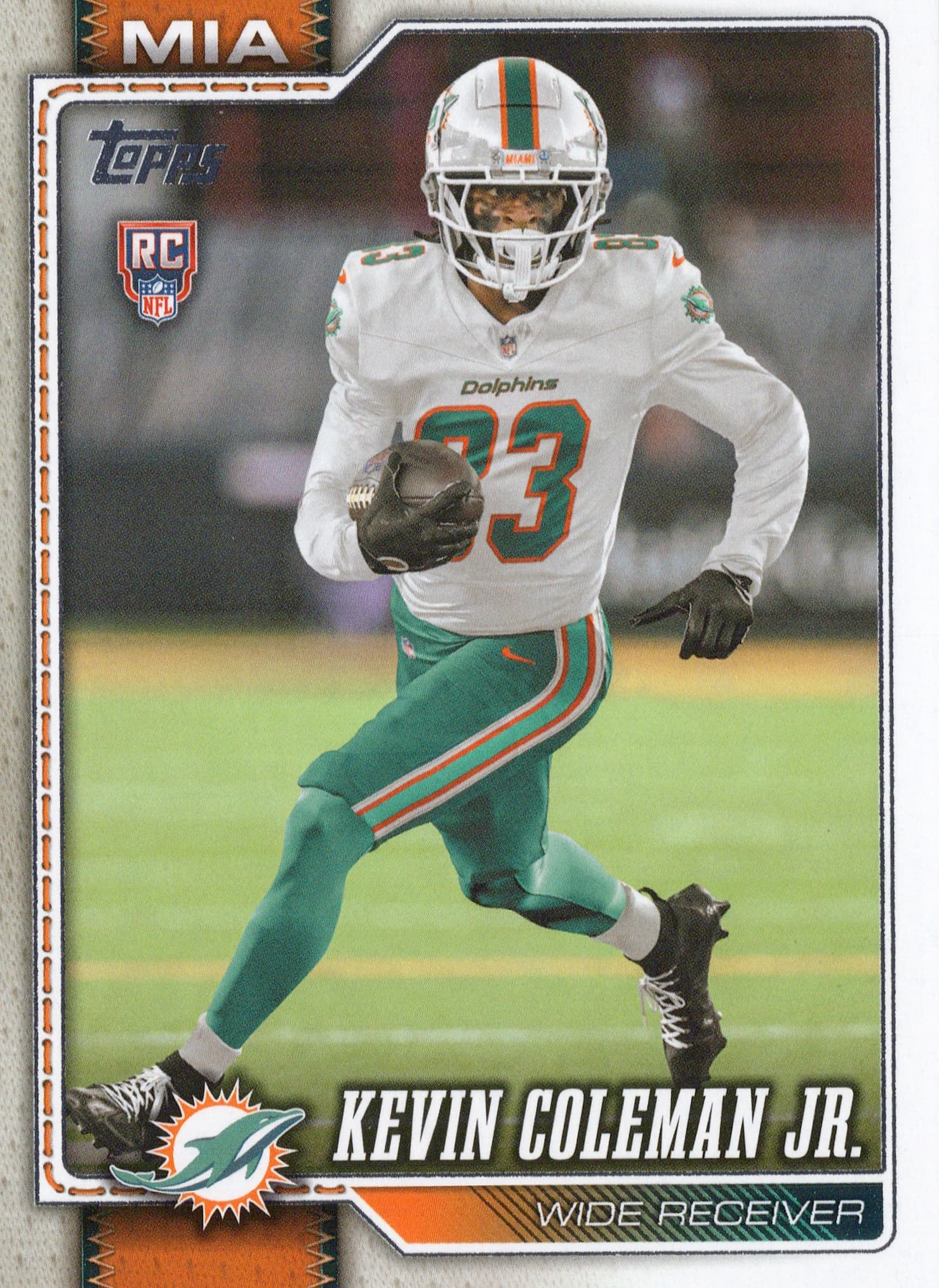 Kevin Coleman Jr. card