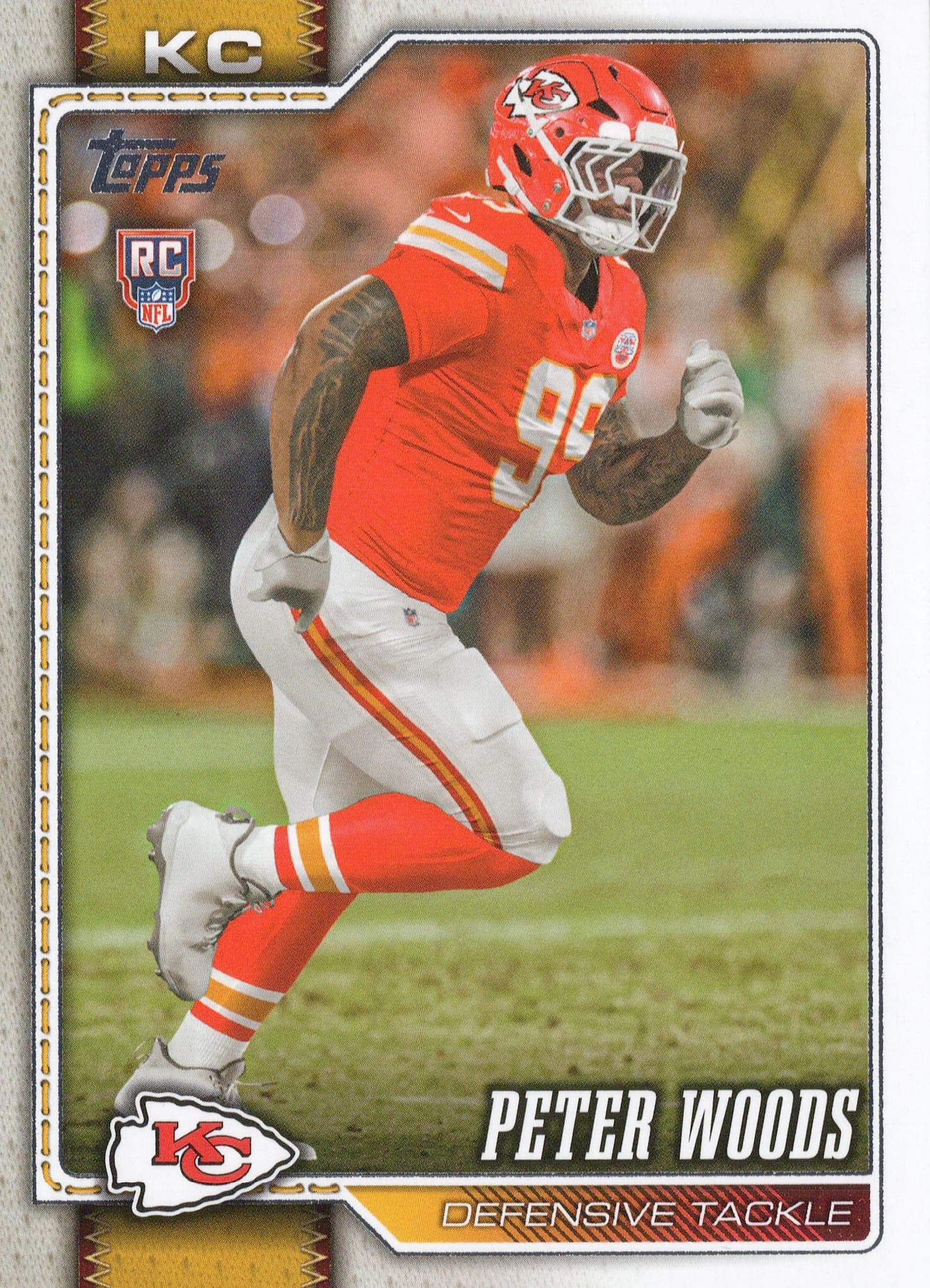 Peter Woods card