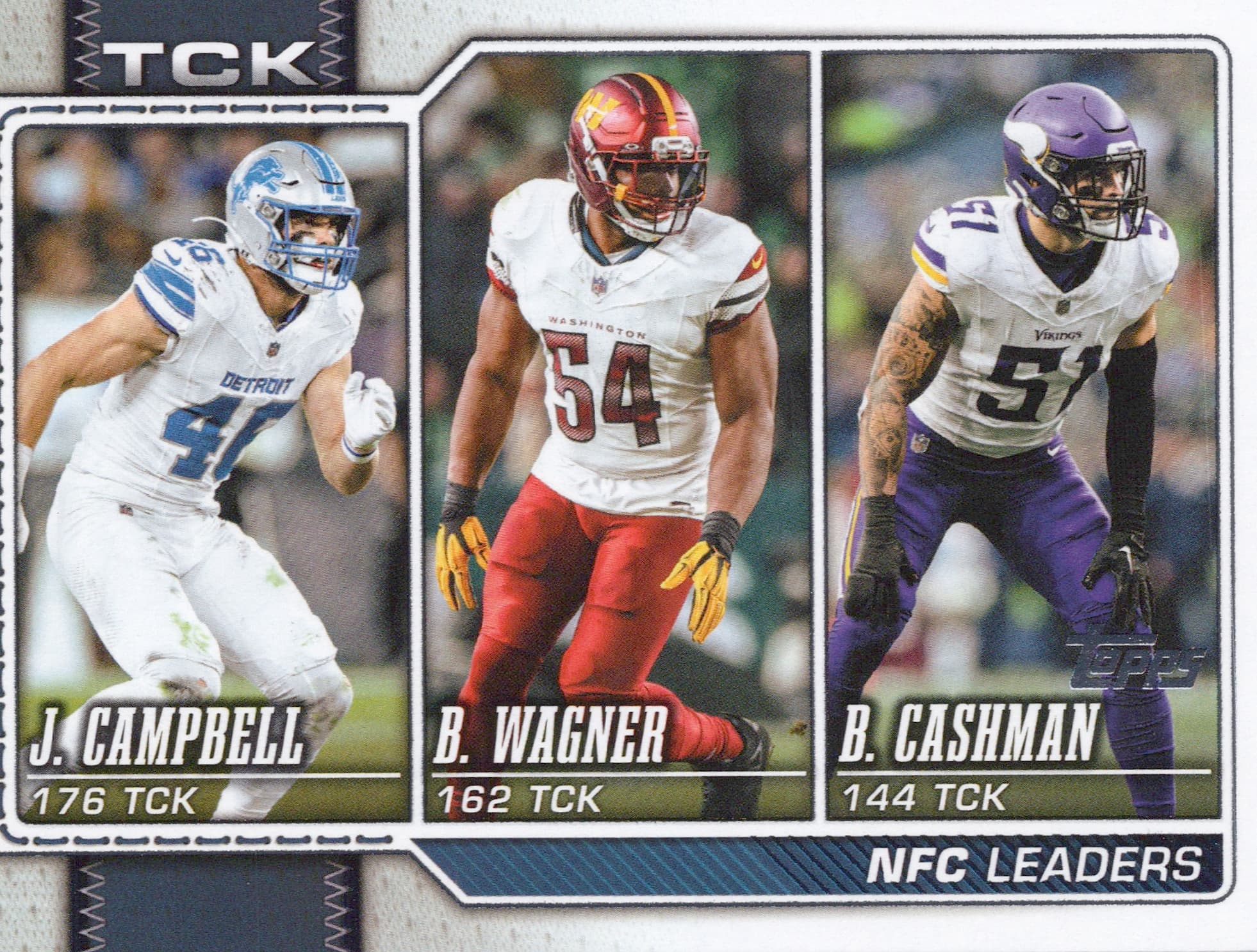 NFC Tackle Leaders