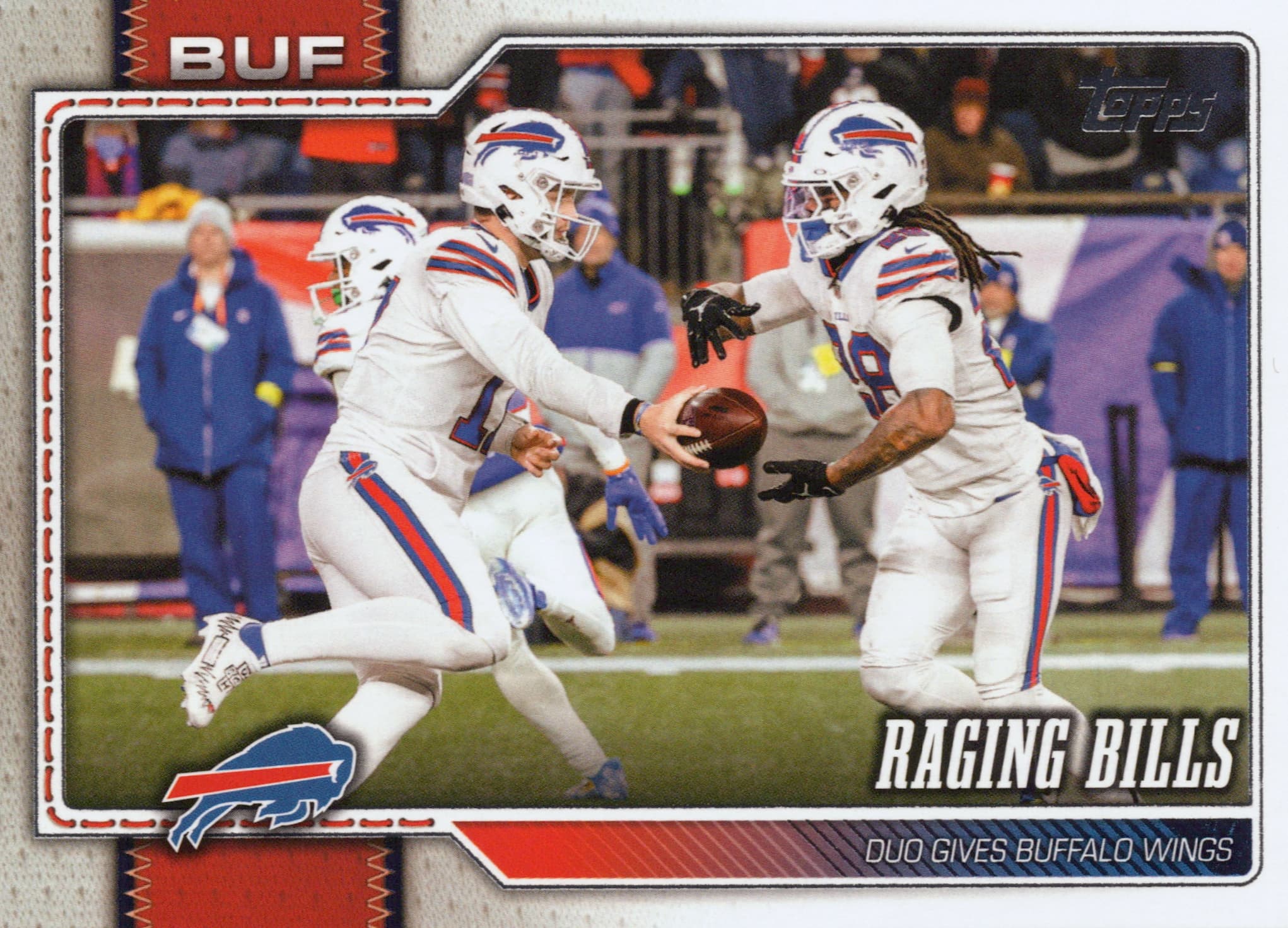 Raging Bills card