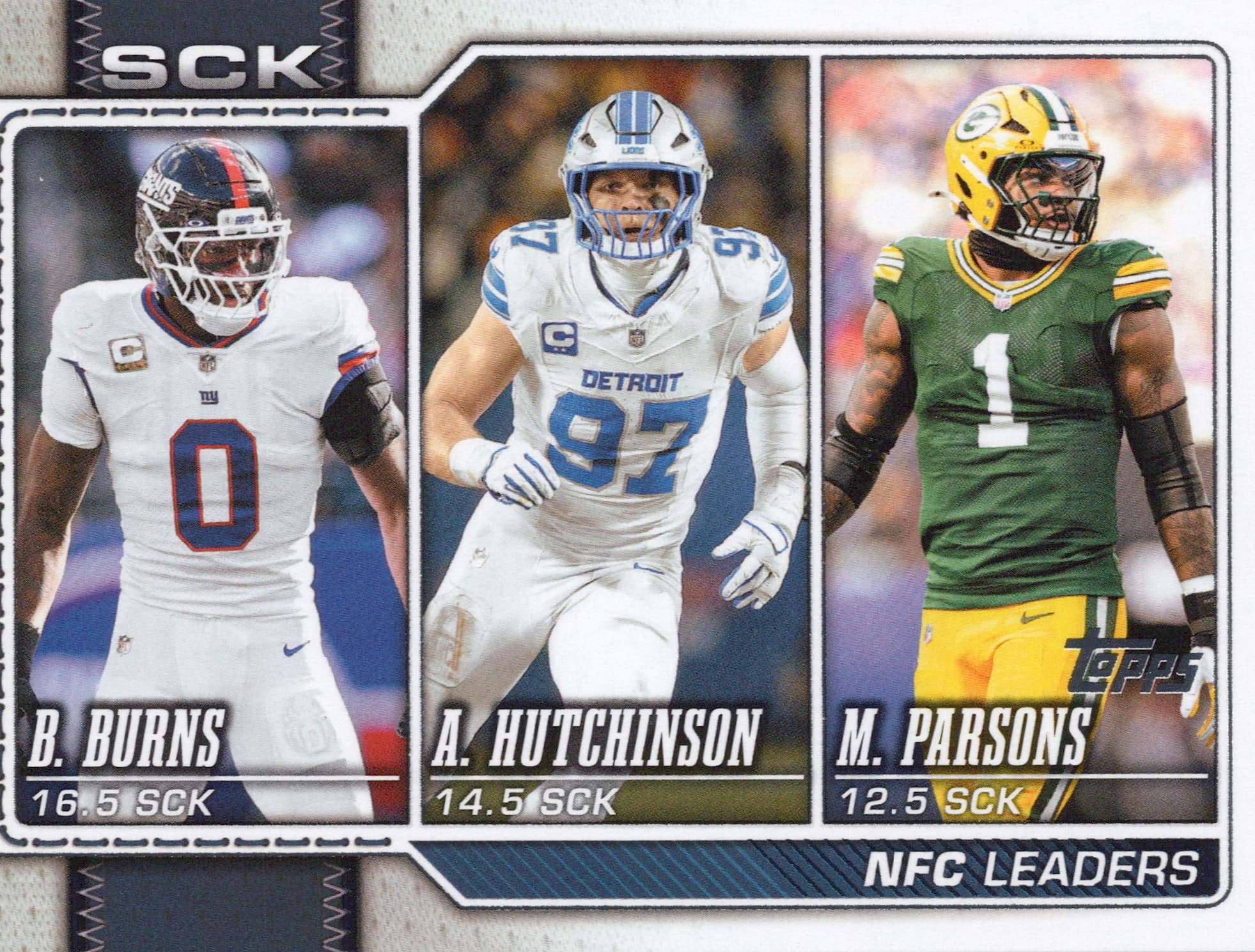NFC Sack Leaders