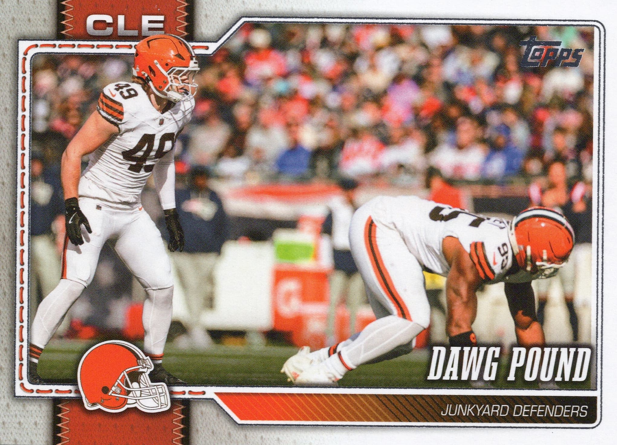 Dawg Pound card