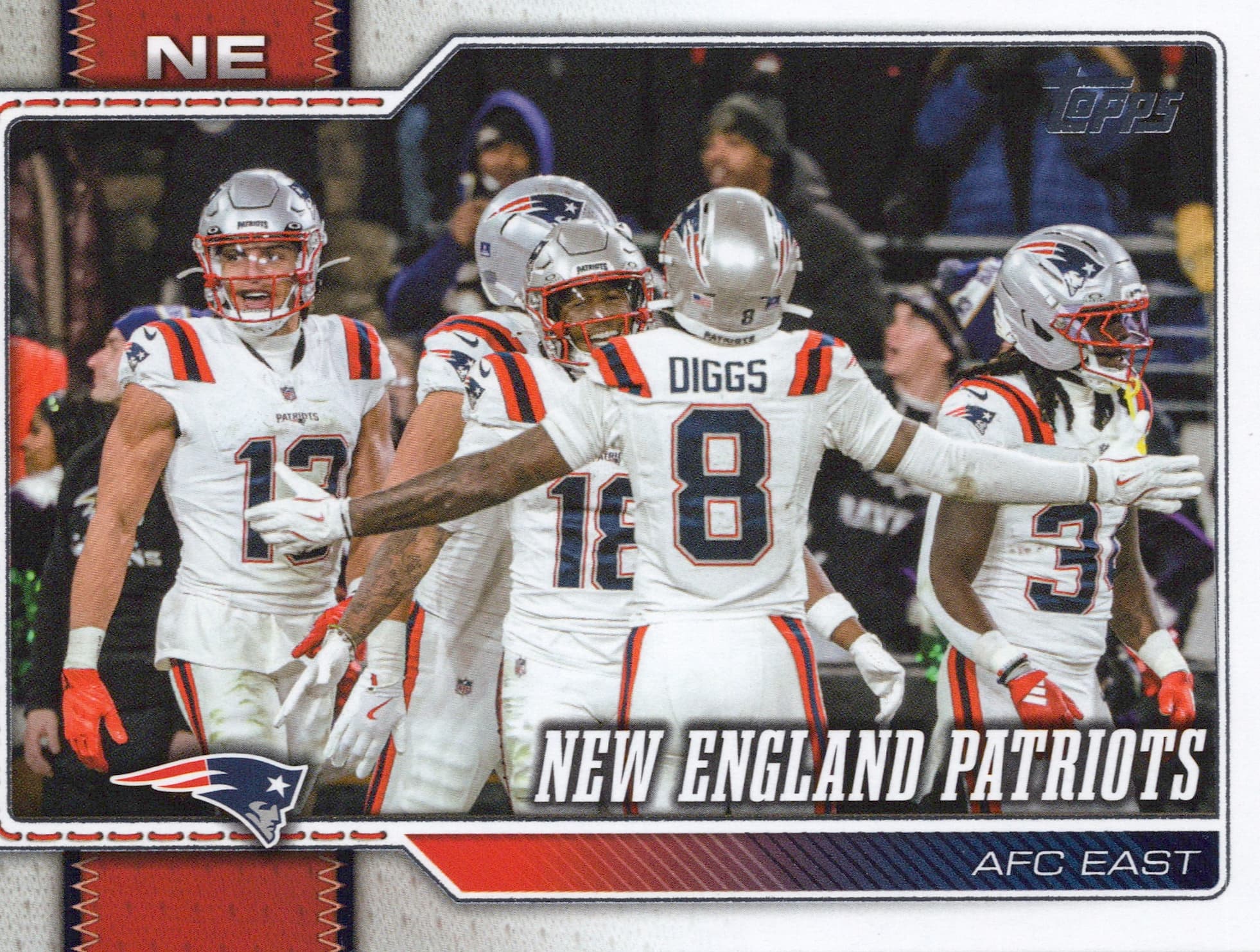 New England Patriots card