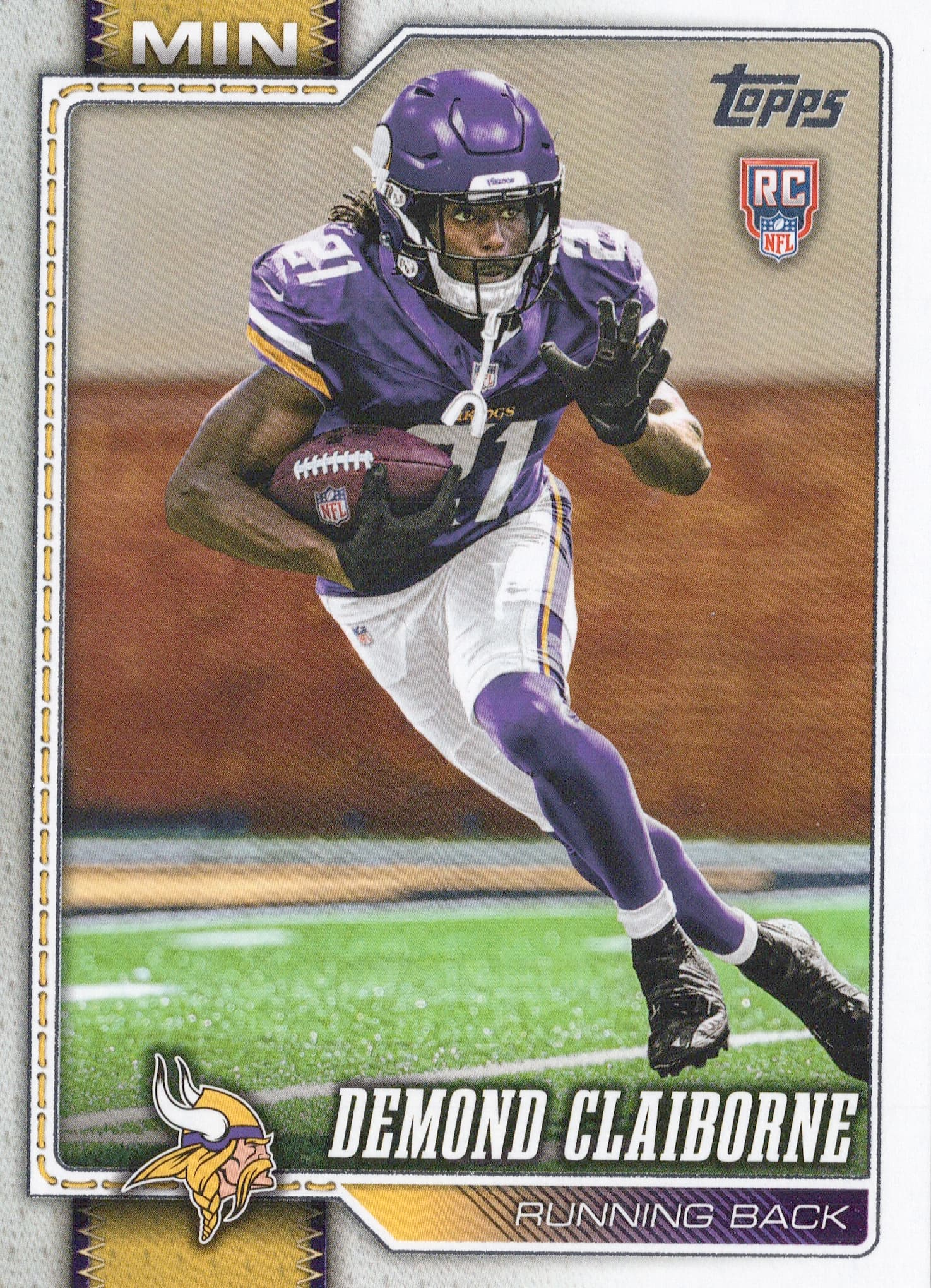 Demond Claiborne card